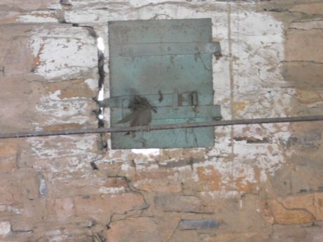 [Picture of Gamble Jail rear window]